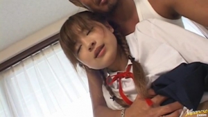 263 JScGi Amazing Japanese school girl swallows healthy cumload