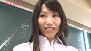 Airi Mikami Asian teacher shows off talents in the classroom at tr  dv airi mikami tokyo female teacher sex h