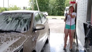 My bottomless public flashing carwash video is in my Store 