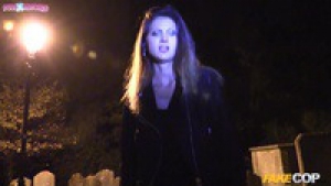  Fake Cop     Eva  The Graveyard Shift  Halloween anal sex special  p