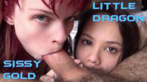 Little Sissy with his sis are dfoncer by a man ag